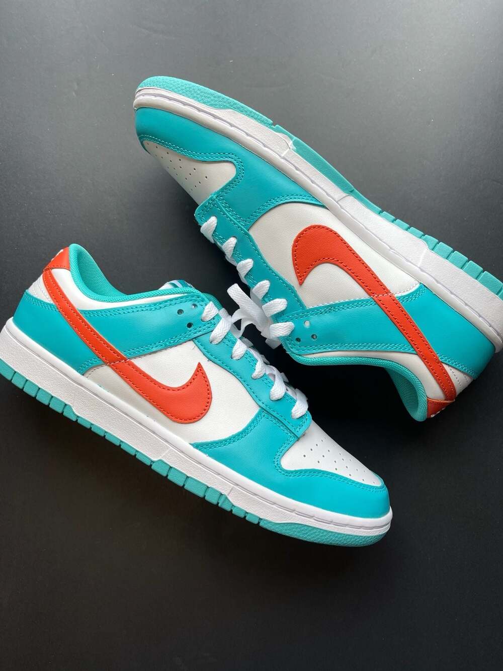 Nike Dunk Low Miami Dolphins DV0833-102 Men's Size: 9.5